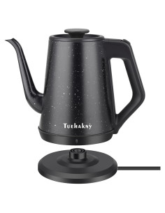 Hervidor Eléctrico de Cuello de Ganso Tuehakny 1L 1000W Negro