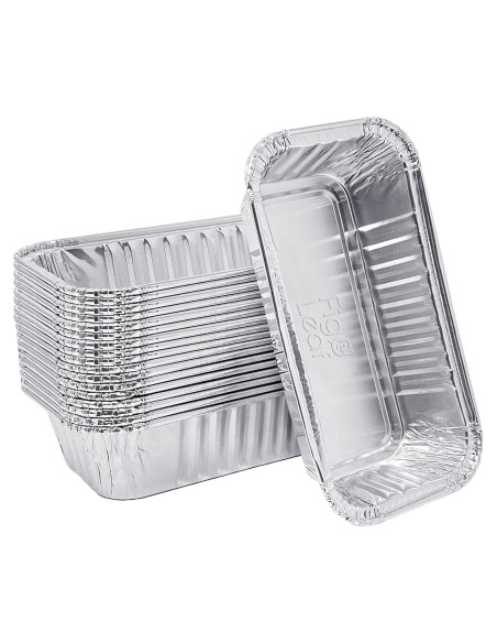 Bandejas de Goteo de Aluminio Fig & Leaf 20 Unidades 17.78x8.89cm