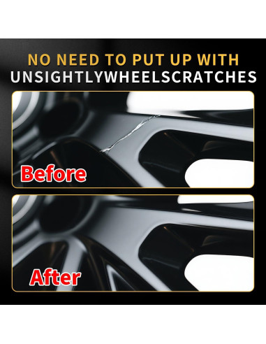 LIONBOW Pintura de Retoque para Ruedas - Plata Media 12ml