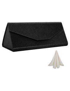Estuche Plegable para Gafas MoKo Triangular Negro