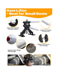 Kit de Reparación de Abolladuras sin Pintura Super PDR DPK-85 2