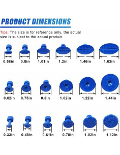 Kit de Extracción de Abolladuras GAOLAOSY 18 Piezas 2