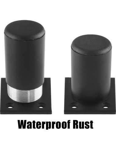 Juego de 4 patas ajustables Kyuionty 6 cm para muebles