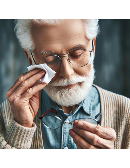 Paño de limpieza AAWipes 100 pcs 14x14 cm Blanco