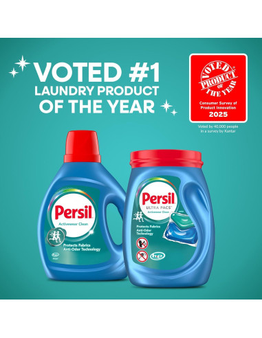 Detergente Persil Ultra Pacs Limpieza Ropa Deportiva 32 Unidades