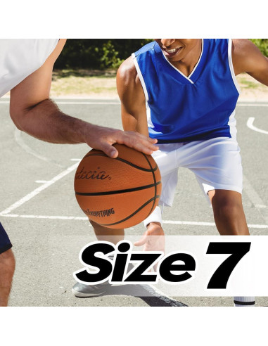 Balón de Baloncesto Fantecia Tamaño 7 con Bomba - Goma