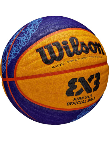 Balón de Baloncesto Wilson FIBA 3x3 Tamaño 6 Naranja
