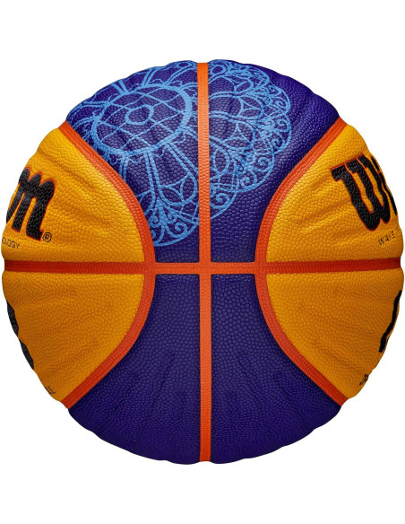 Balón de Baloncesto Wilson FIBA 3x3 Tamaño 6 Naranja
