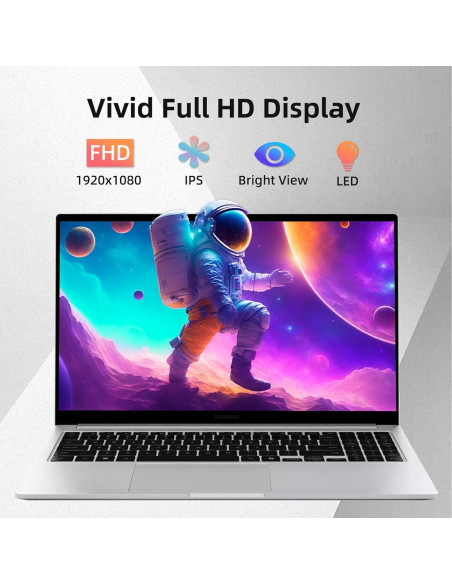 Laptop Samsung Galaxy Book4 15.6" FHD Intel i7 16GB RAM 1TB SSD