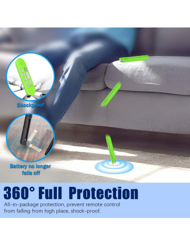 Funda de Silicona para Control Remoto Google TV 4K 2024 - 4 Colores