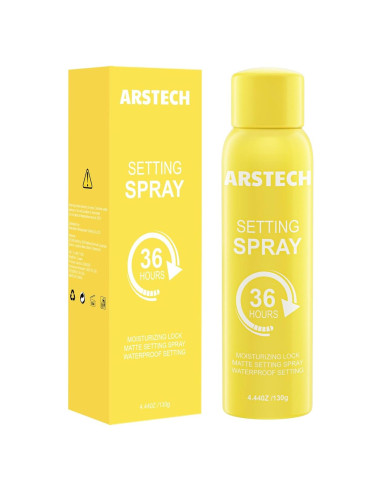 Spray Fijador de Maquillaje Arstech 125 ml Larga Duración 36HR