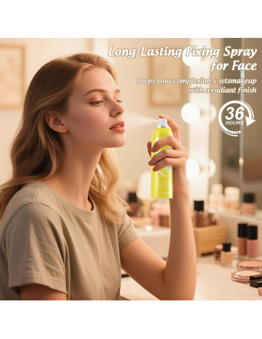 Spray Fijador de Maquillaje Arstech 125 ml Larga Duración 36HR