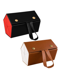 Estuche Organizador de Gafas de Sol 2 Paquetes - 5 Compartimentos