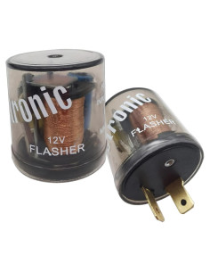 Relé Flasher GKmow 2 Pines 20A 12V para Auto y Moto