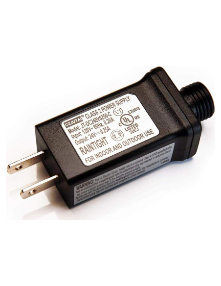 Adaptador de Luz LED 24V TYBEEU para Árbol de Navidad