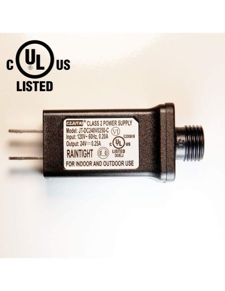 Adaptador de Luz LED 24V TYBEEU para Árbol de Navidad