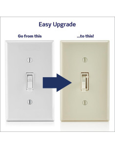 Interruptor de Atenuación Deslizante Leviton TSL06-1LT 300W LED 2