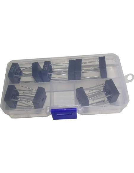 Rectificador de Puente Diodo FAYLEZ KBPC1010 10A 1000V 4 Pines