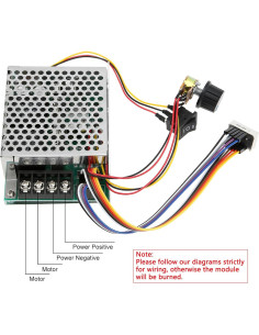 Controlador de Velocidad de Motor DC PWM DiGiYes 10-55V 60A 2