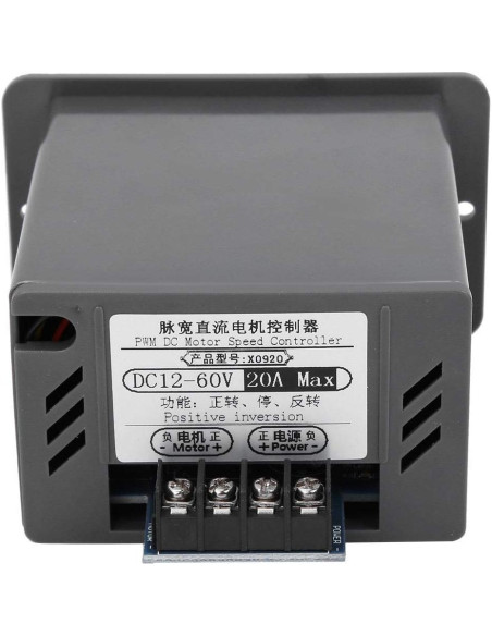 Controlador de Velocidad de Motor DC Acogedor 12-60V 20A