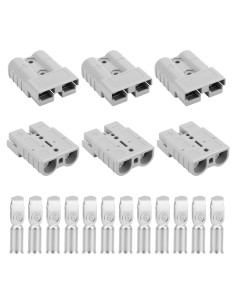 Conector Rápido de Batería OXDFK 50A-600V 6PCS Cables de Salto