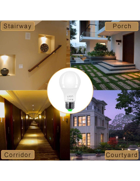 Bombilla LED LUXON 5W con Sensor de Movimiento E26 2700K
