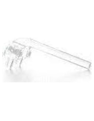 Tubo de Luz LED Recto Claro Rígido 50 Unidades