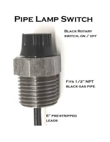 Kit de Lámpara de Tubo SteamLit con Cable de 2.44m