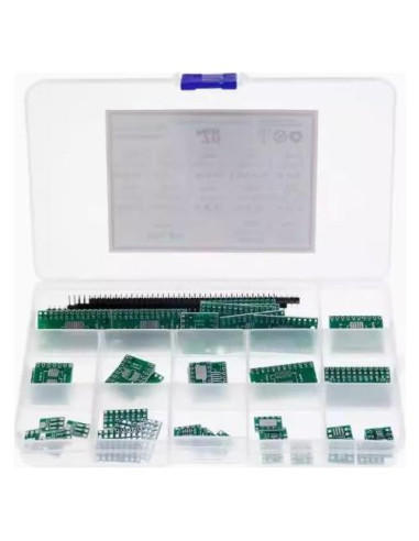 Kit de Placa PCB 70 Piezas Mustpoint Adaptadores DIP SOP