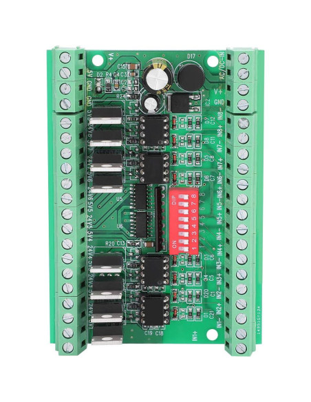 Convertidor de Nivel Lógico 8 Canales Jectse 5V-24V NPN/PNP