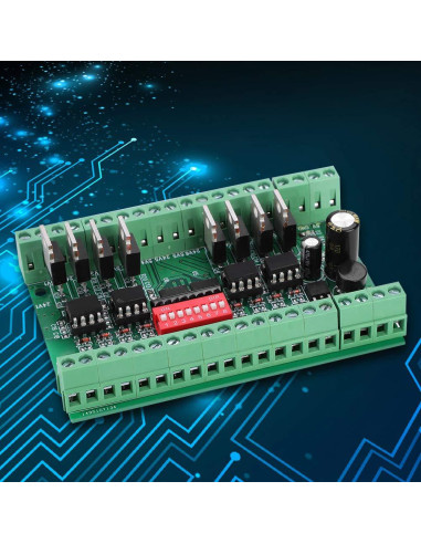 Convertidor de Nivel Lógico 8 Canales Jectse 5V-24V NPN/PNP