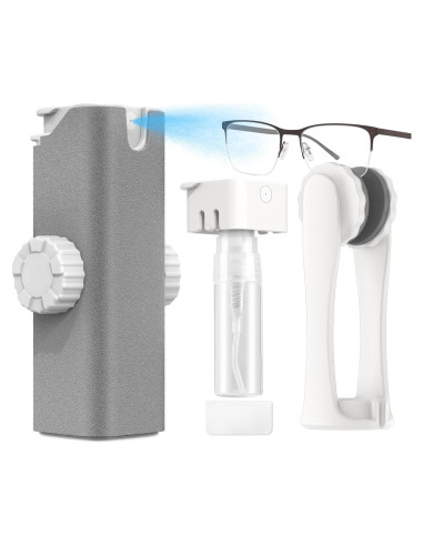 Kit de Limpieza de Gafas Haino con Paño Microfibra Portátil