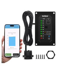 Sensor de Nivel de Agua Bluetooth Briidea LD-161 con Pantalla LED