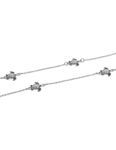 Cadena Lanyard KAI Top para Gafas y Mascarillas Plateada Cadena Lanyard KAI Top para Gafas y Mascarillas Plateada