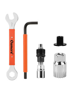 Juego de Herramientas para Eje de Bicicleta Oumers - 15mm, 16mm