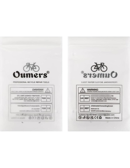 Juego de Herramientas para Eje de Bicicleta Oumers - 15mm, 16mm