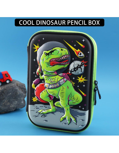 Estuche de Dinosaurio SOOCUTE para Niños - Organizador Escolar