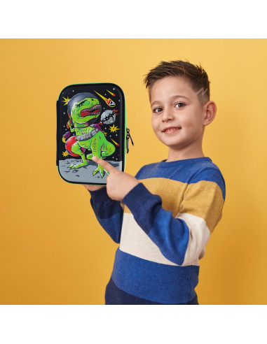 Estuche de Dinosaurio SOOCUTE para Niños - Organizador Escolar
