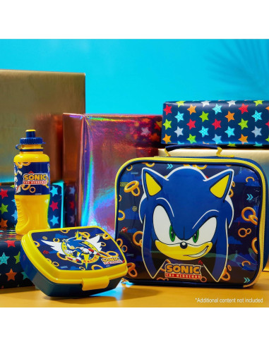 Set de Almuerzo Sonic The Hedgehog 3 Piezas Aislado 430ml
