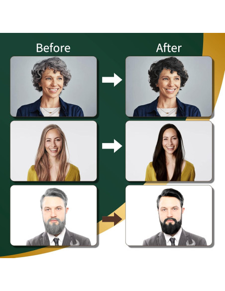 Champú para Teñir Cabello Negro YOURTONE 500ml - Cubre Canas