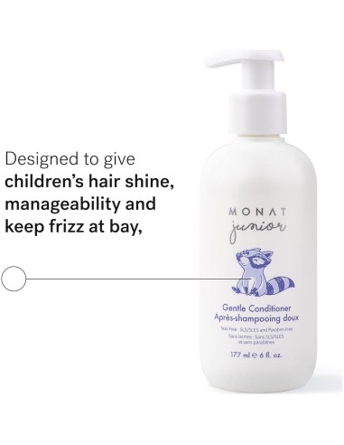 Acondicionador Suave MONAT Junior 177 ml - Anti Frizz Niños