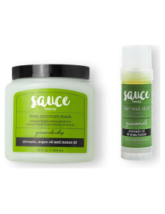 Mascarilla y Barra de Cera Guacamole Sauce Beauty - Hidratación Profunda
