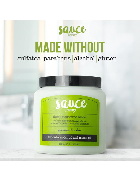 Mascarilla y Barra de Cera Guacamole Sauce Beauty - Hidratación Profunda