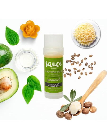 Mascarilla y Barra de Cera Guacamole Sauce Beauty - Hidratación Profunda