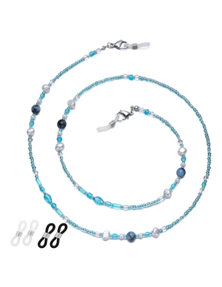 Cadena de Gafas ERNAULO para Mujeres con Perlas 73.66 cm