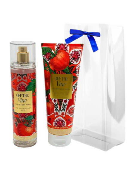 Set de Regalo Bath & Body Works Fuera de la Vid - Mist y Crema 2 Piezas