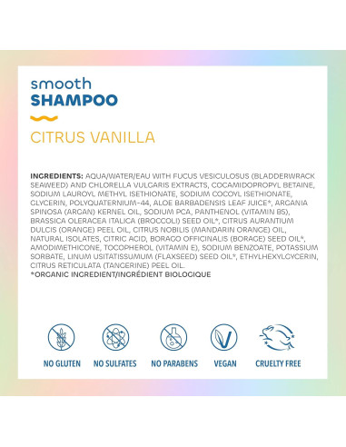 Juego de Champú y Acondicionador Seaweed Bath Co. 340g - Suave Vainilla Cítrica