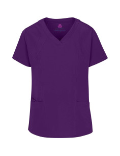 Conjunto de Scrubs para Mujeres M&M SCRUBS Talla Grande Berenjena 2