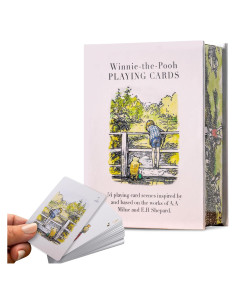 Baraja de Jugar Winnie the Pooh - Cartas Premium con Bordes Dorados