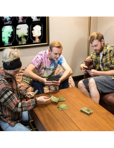 Mazo de Cartas Brybelly Aces High Verde Premium 54 Piezas